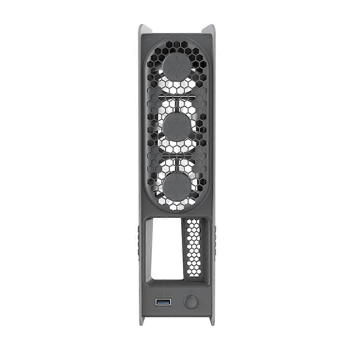 For Slim Upgraded Cooling Station 3Cooling Fan RGB USB for Slim /Pro Disc Digital Edition Console A