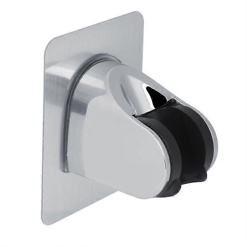 Adjustable Chrome Self Adhesive Shower Head Holder Bracket Base