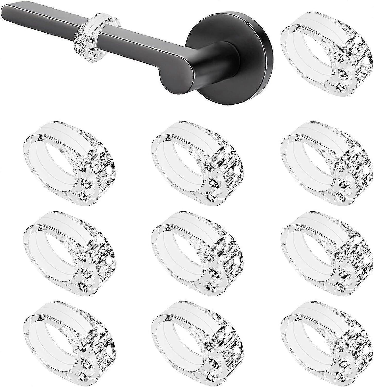10 Transparent Door Handle Bumpers fast