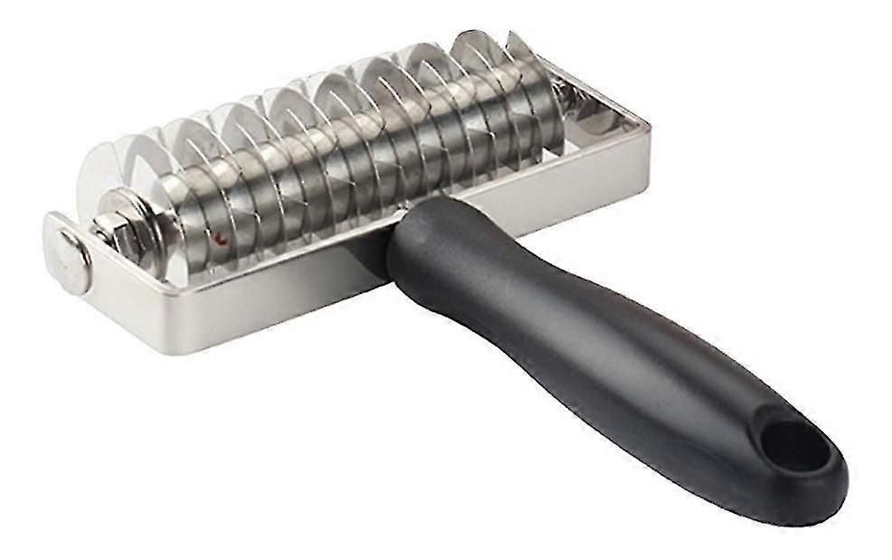 Home Baking Tools Roller Puller Knife Commercial Baking Stainless Steel Pizza Roller Knife Multifunctional Puller Knife1pcssilver
