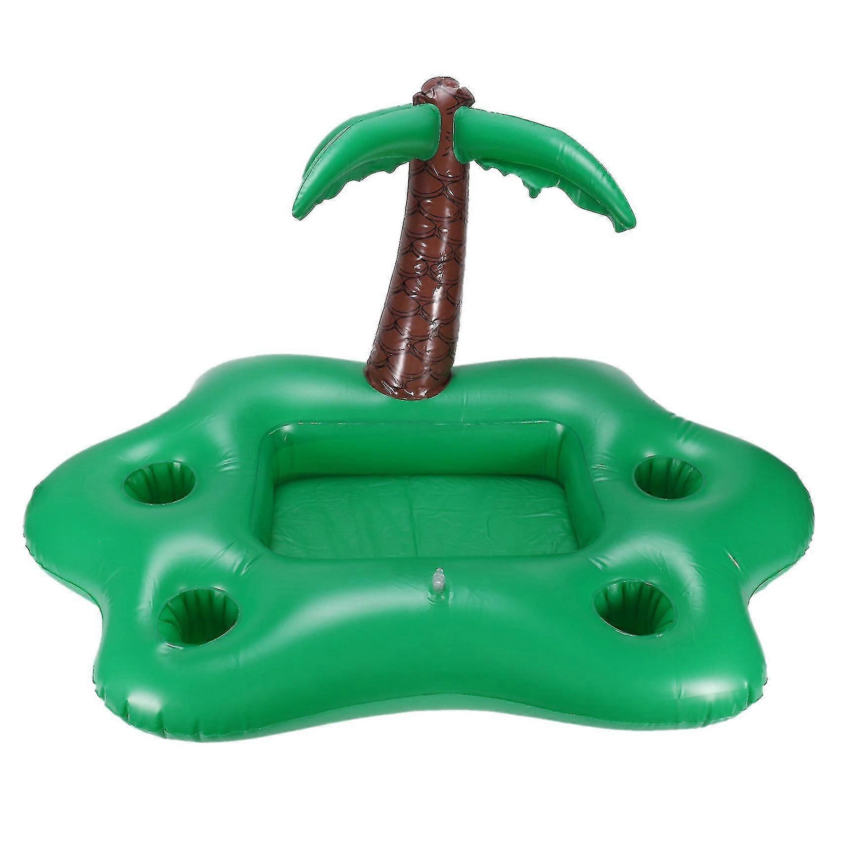 Summer Pool Pvc Inflatable Floating Bar - Green Coco