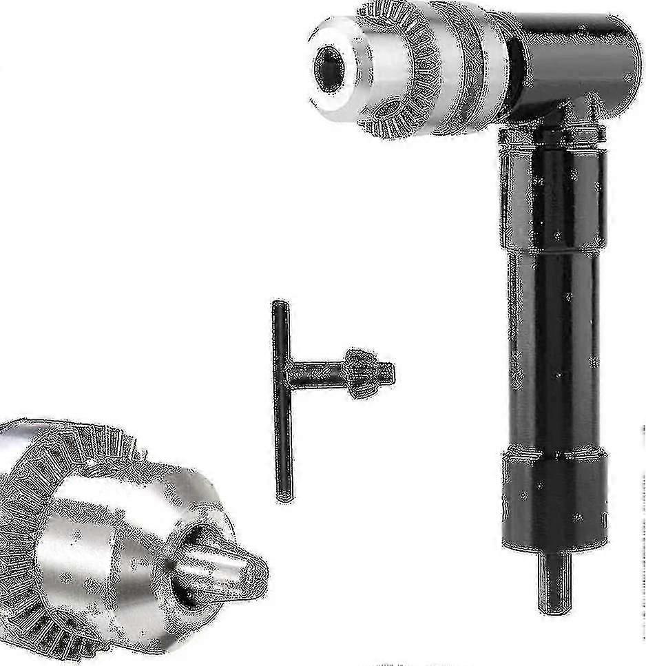 Professional Angle Drill Adapter, Quick Change Adapter For Tight Drilling Angle Workspace, Right Angle Drill Attachment For Portable Electric Drills [