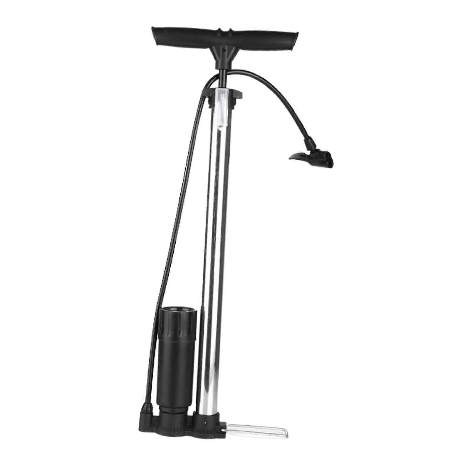 Bisiklet Pompası Lastik Bisikleti için Taşınabilir Yüksek Basınçlı Presta Vana gümüş