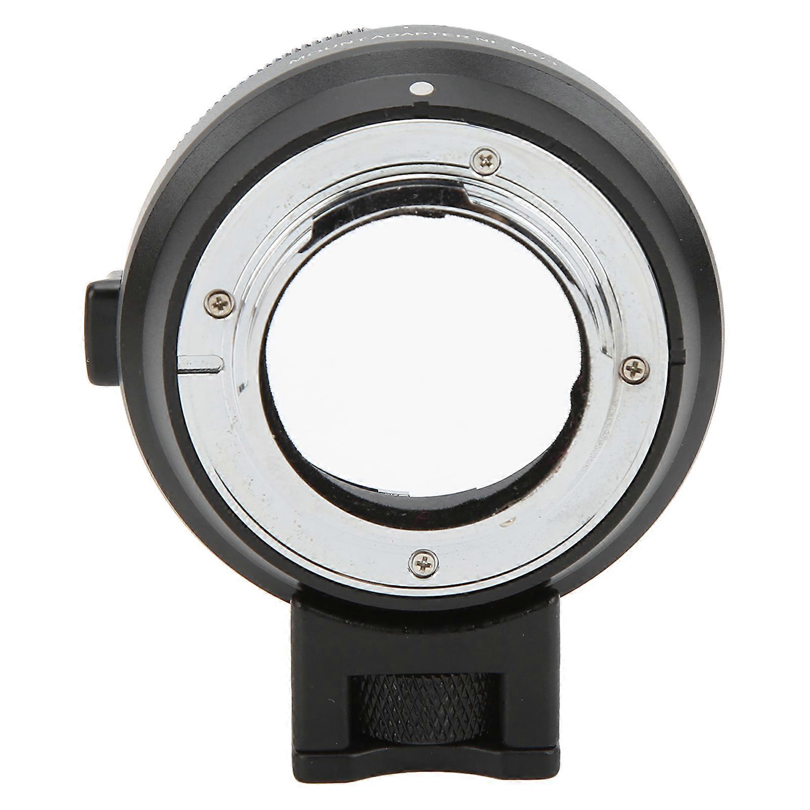 NFM4/3 Lens Mount Adapter with Aperture Dial for Nikon AI Mount Lens to M4/3 Mount Camera