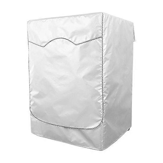 Dust-proof Silver Color Useful Breathable Adjustable Convenient Washing Machine Cover