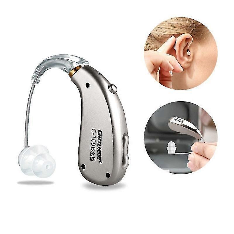 可充电数字助听器耳机扩音器无线 Audifonos 老年人增强耳朵放大器设备