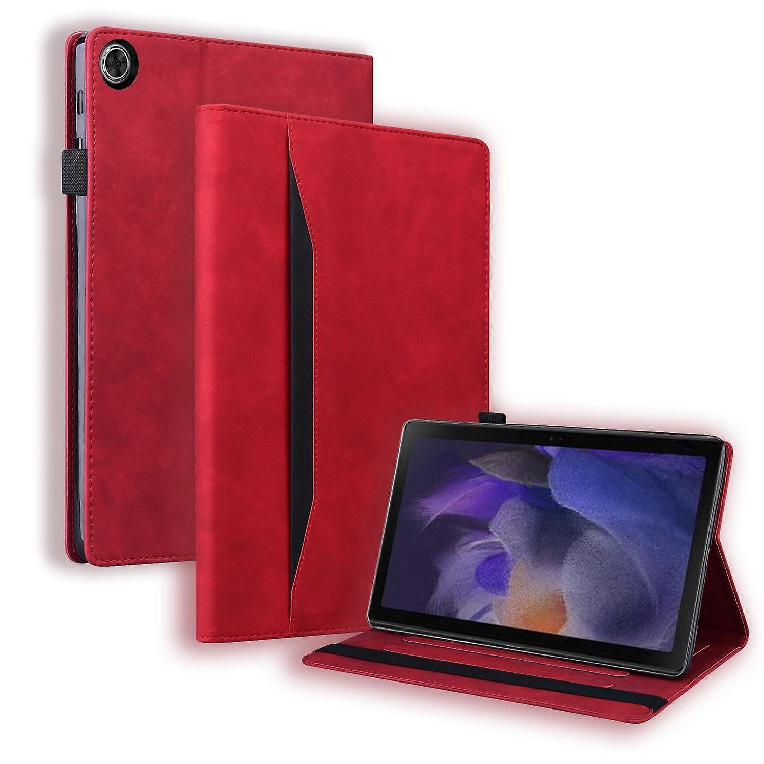 Splicing Schokbestendige Lederen Tablet Case