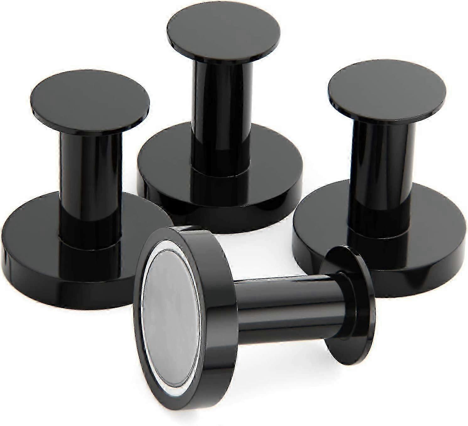 Ισχυροί μαγνητικοί γάντζοι για τα κρεμαστά παλτά και τσάντες Μαύροι μαγνητικοί μαγνήτες βαρέων καθηκόντων αγκίστρων