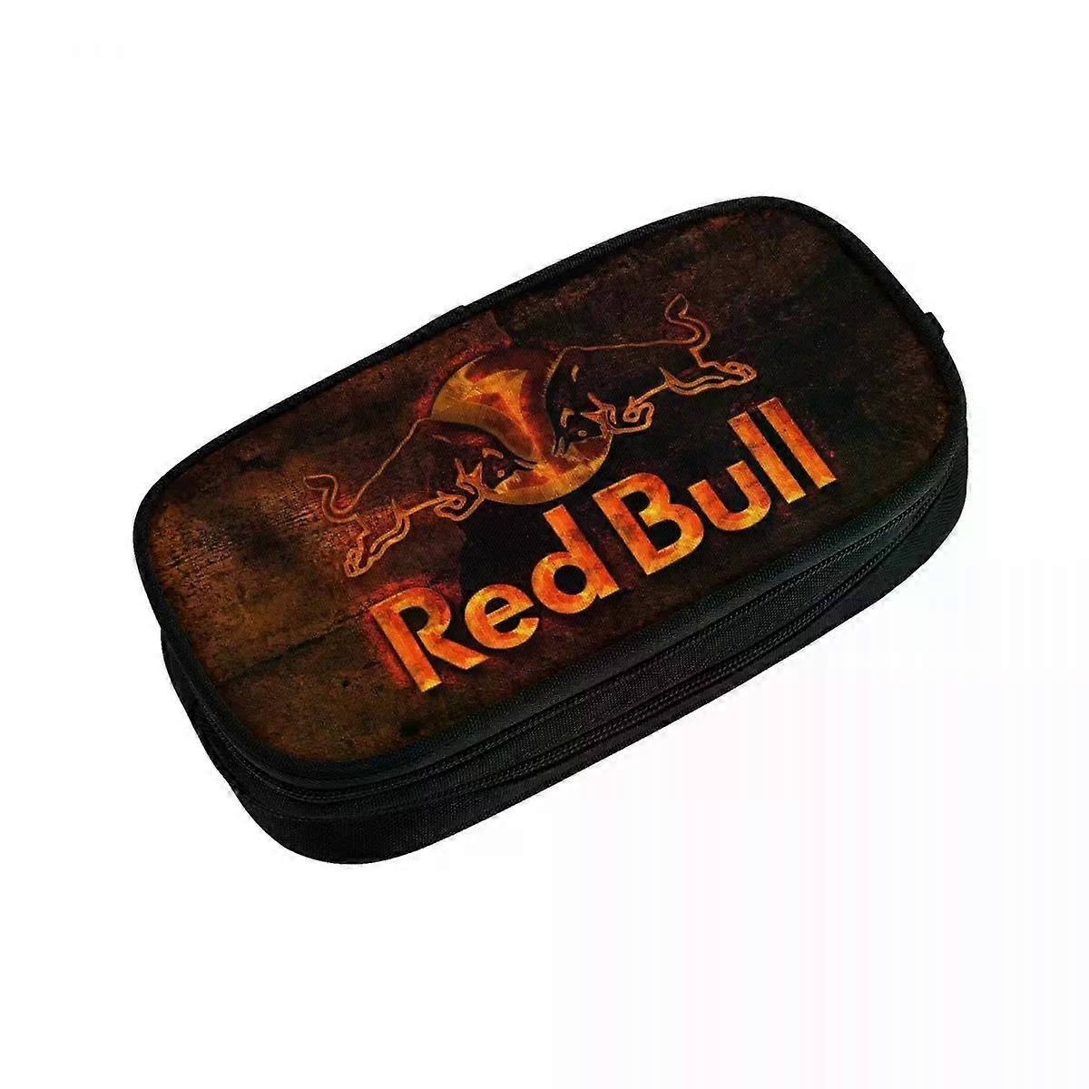 t2518 Reds Double-Bull Pencil Case Double Layer Large Capacity School Pencil Case Amazing Gift chyd2518