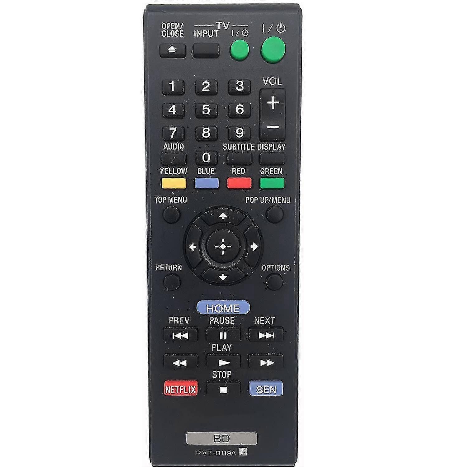 RMT-B119ARemote Control For Sony Blu-ray DVD