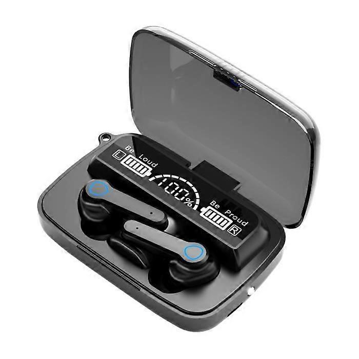 Headphones - OHP - M19 - Black - Bluetooth - Active Noise Cancellation