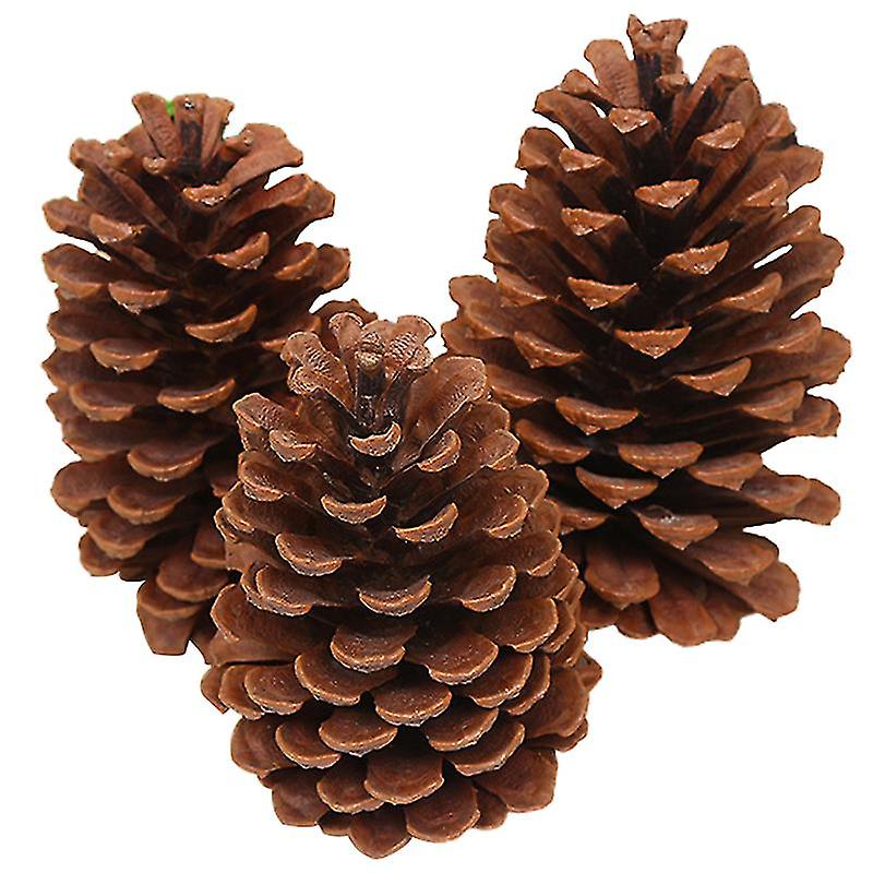 thumbnail image 2 of Adornos de piña de Navidad, piñas grandes naturales, decoración para árbol de Navidad para decoración del hogar y exteriores, 2 of 3