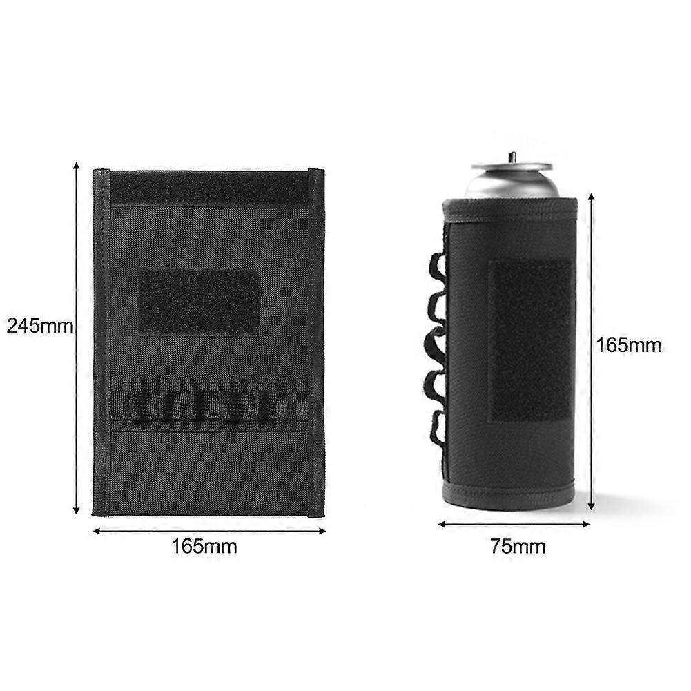 Oxford Cloth Fuel Tank Protective Case Anti-Fall Gas Can Fuel Cylinder Cooking Covering Sleeve Outdoor Camping Gas Storage Bag