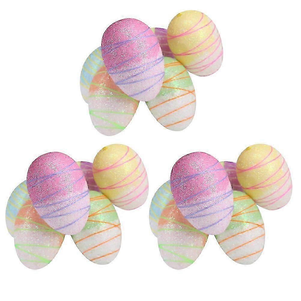 18PCS Easter Egg Party Favors Easter Egg Festival Hanging Easter Egg