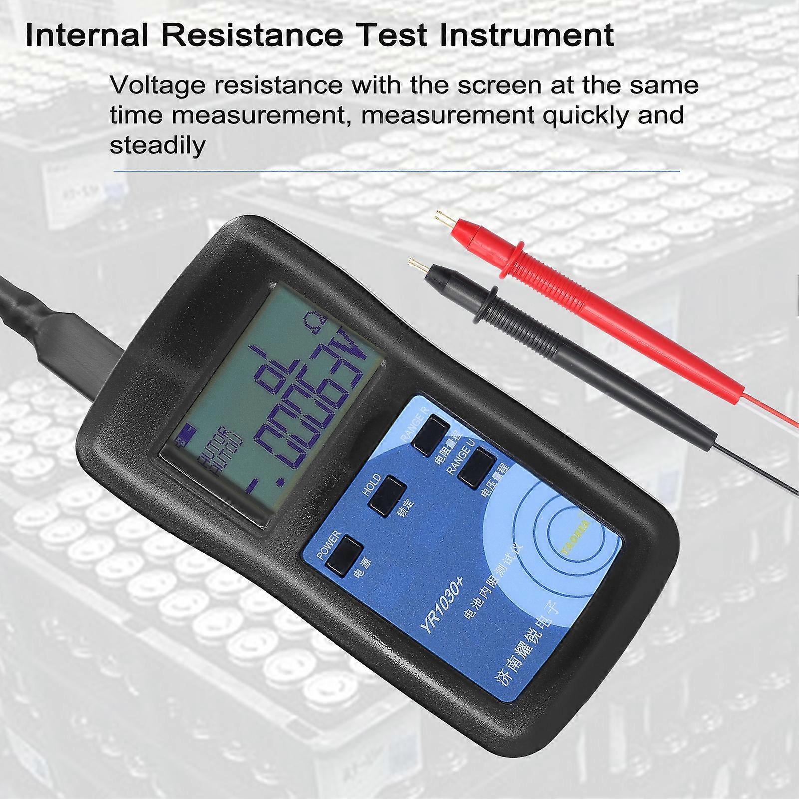 YR1030+ High Accurancy Lithium Battery Internal Resistance Test Instrument True 4-wire Battery Internal Resistance Tester