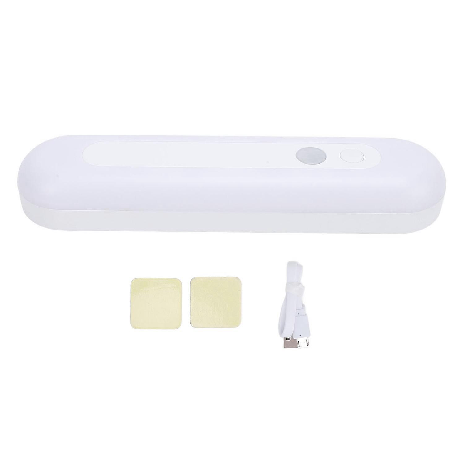 Lampe sous meuble avec détecteur de mouvement, 2 modes de fonctionnement, intensité variable, rechargeable, 1 200 mAh, éclairage LED blanc C