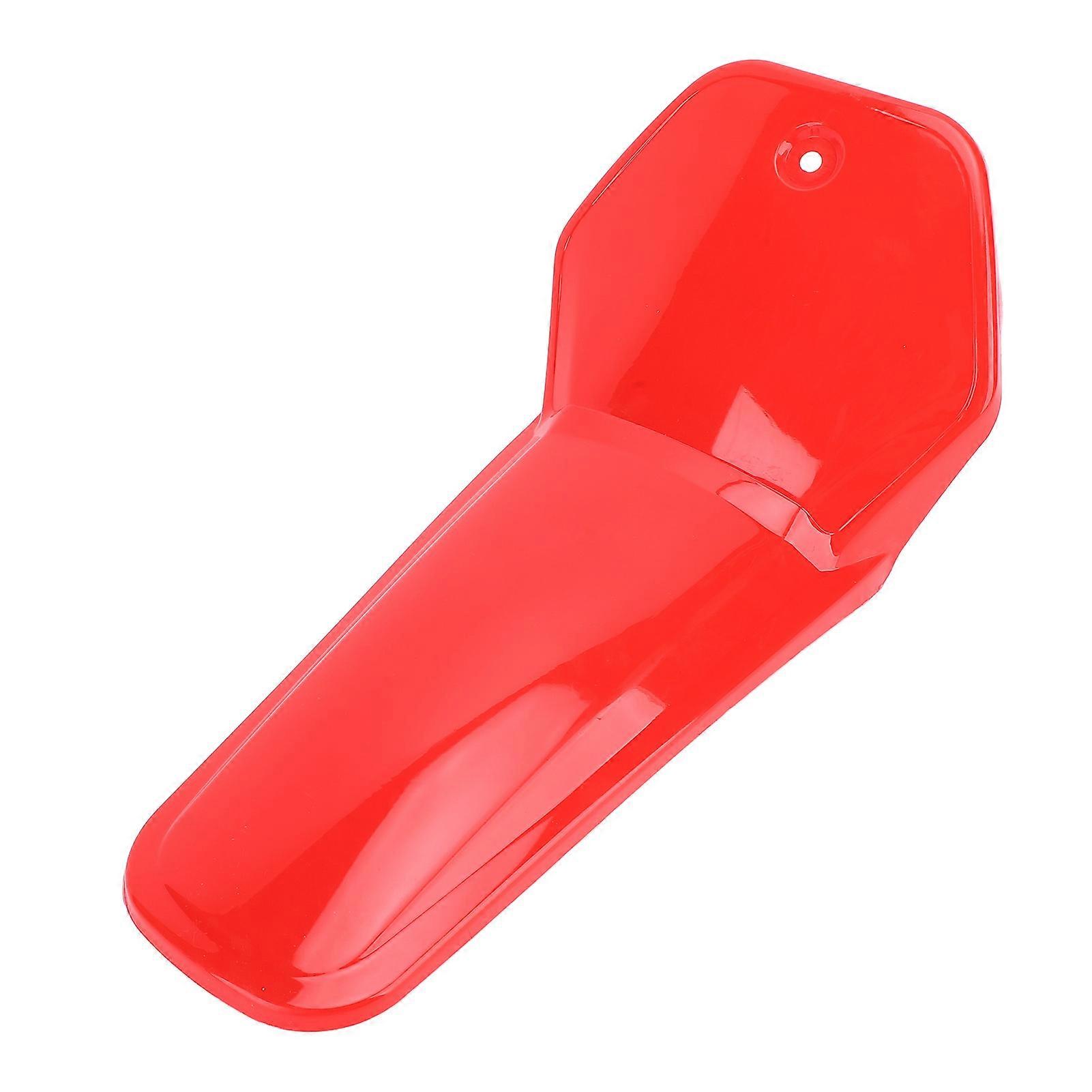 Motorcycle Front Splash Guard Strong Protection Long Lasting Dirt Bike Front Mudflap for PW80 PY80 Red