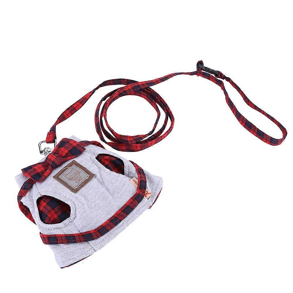 Adjustable Pet Cat Walking Harness Vest with Leash