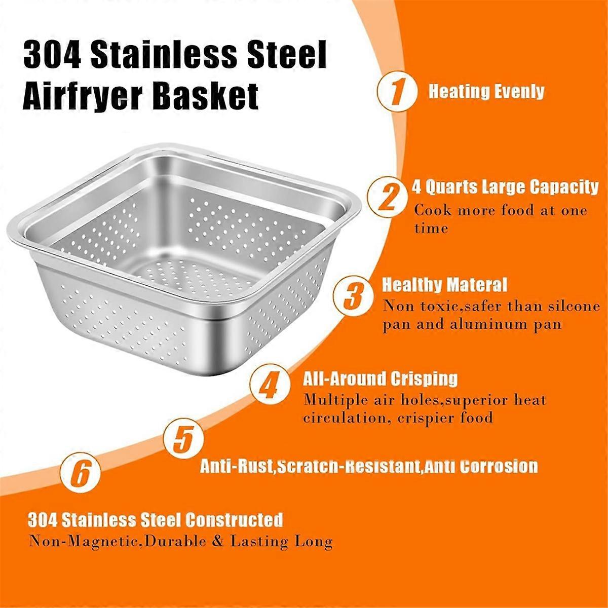 Replacement Tray Mesh Basket for Air Fryer Basket