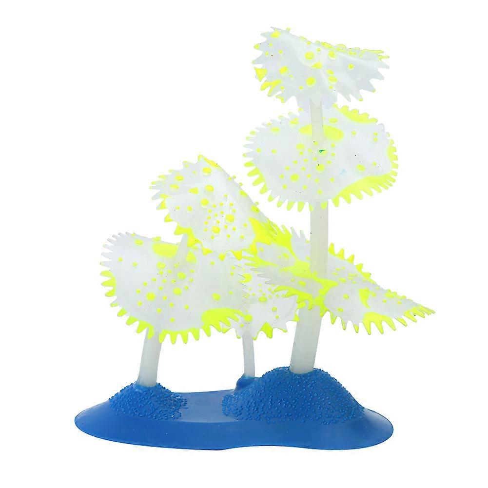 Luminous Silicone Simulation Coral for Fish Tank Aquarium Decoration
