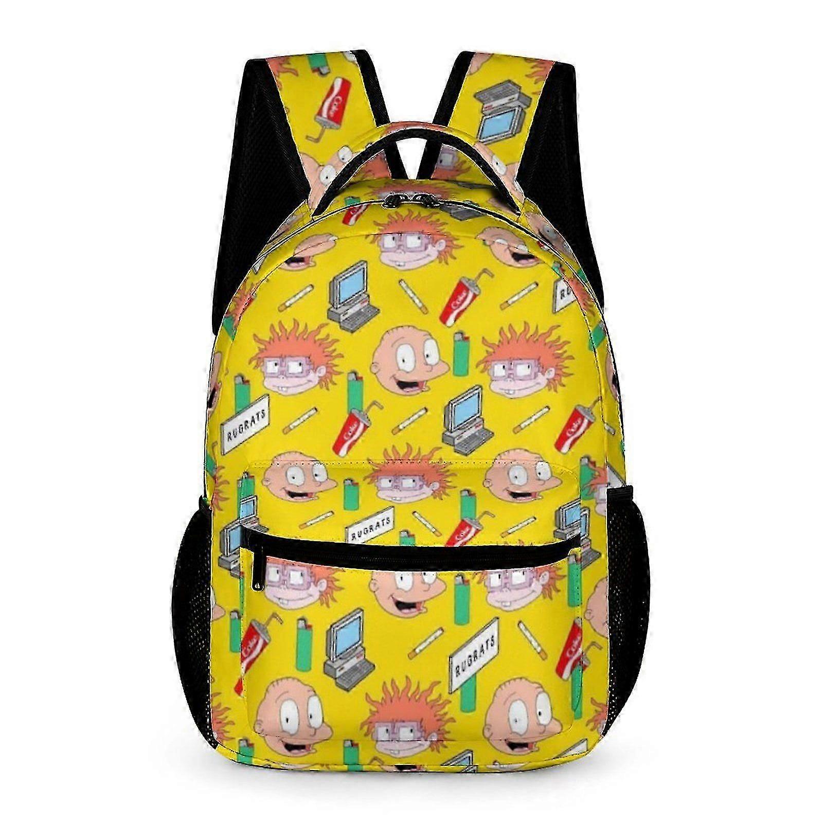 a70 Rugrats حقائب ظهر للأطفال لطيف حقيبة مدرسية حقيبة كتب عارضة Daypack في الهواء الطلق حزمة العودة للسفر للأولاد والبنات hbB70