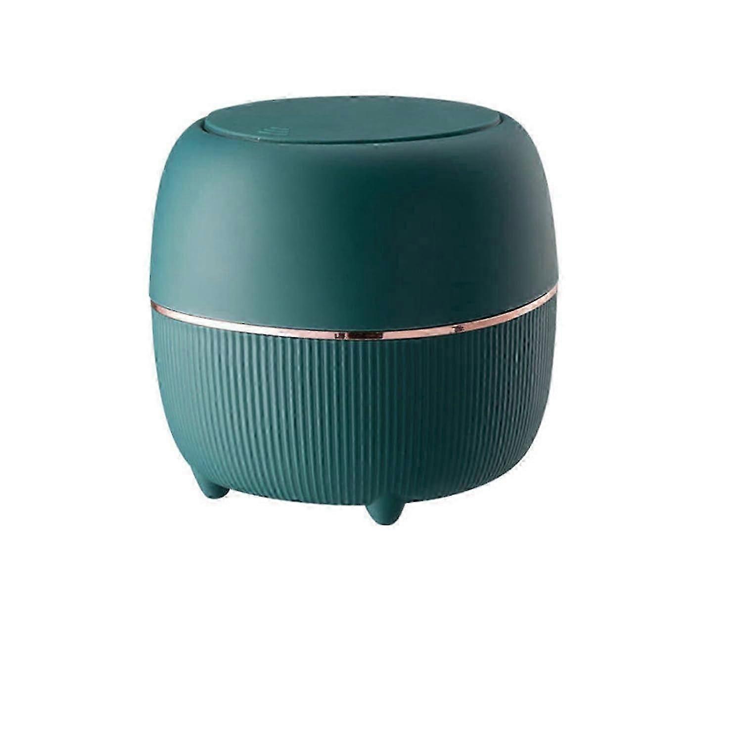 Desktop mini trash can with lid suitable for office, home, small trash can, coffee table, bedside