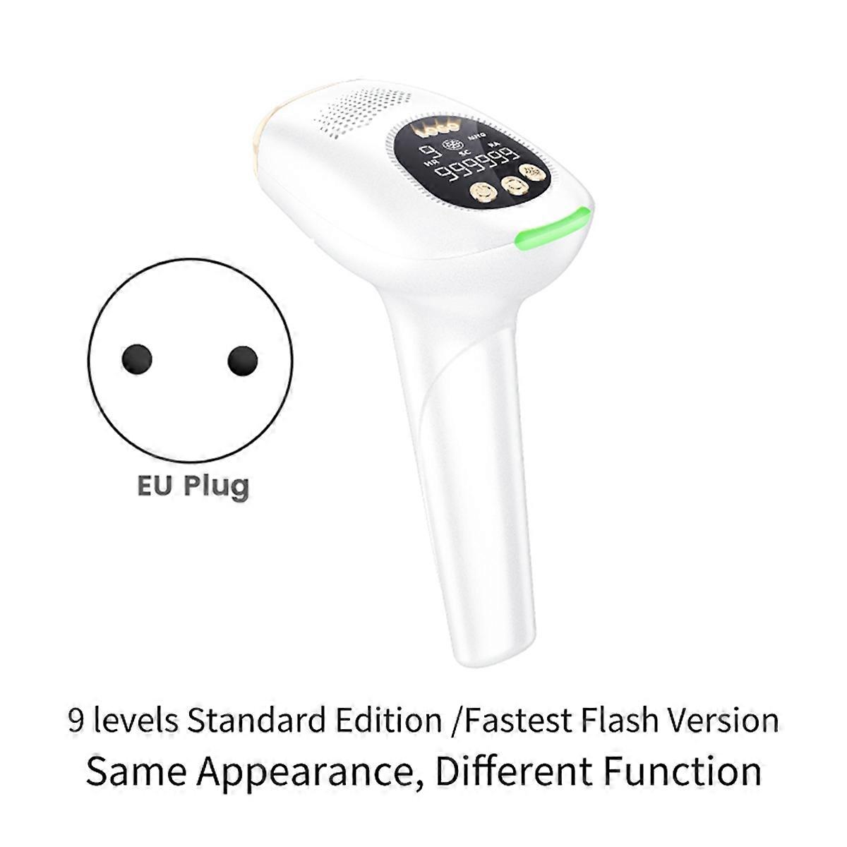 Körper IPL 999,999 Blitze Epilierer Haarentfernung Heimgeräte EU-Stecker