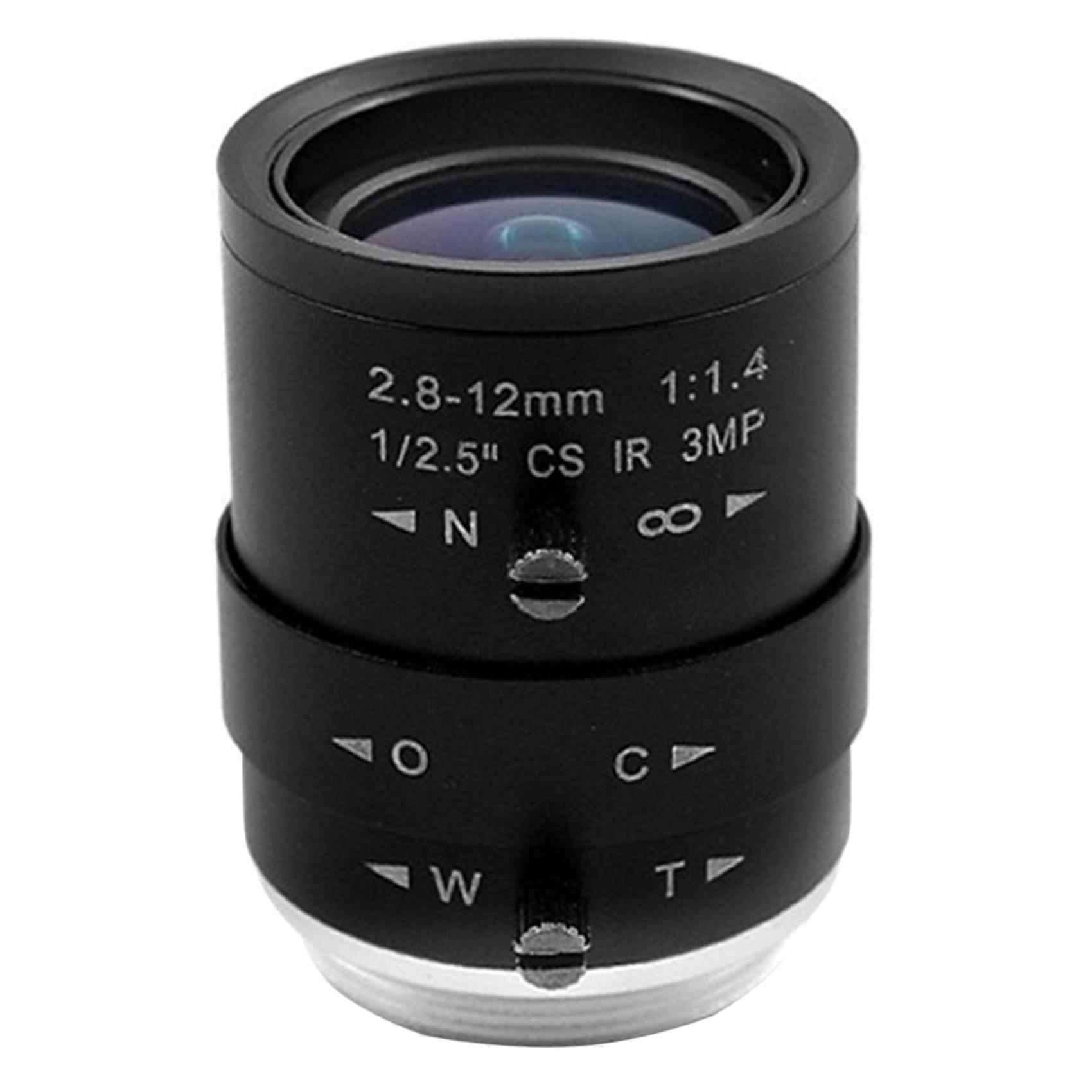 3MP HD CCTV Camera Lens Varifocal Manual Zoom Focus CS Mount
