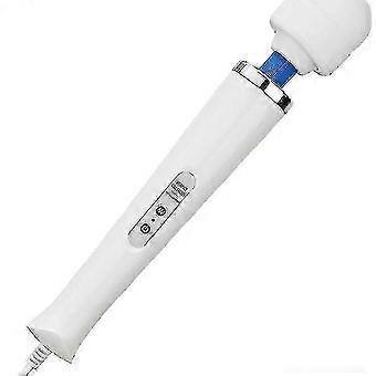 Zauberstab Massagegerät - Entspannung Schnurgebundene Massage Zauberstab - Rücken Nacken Muskel Spannung Vibration Stress Relief (1pcs-weiß)