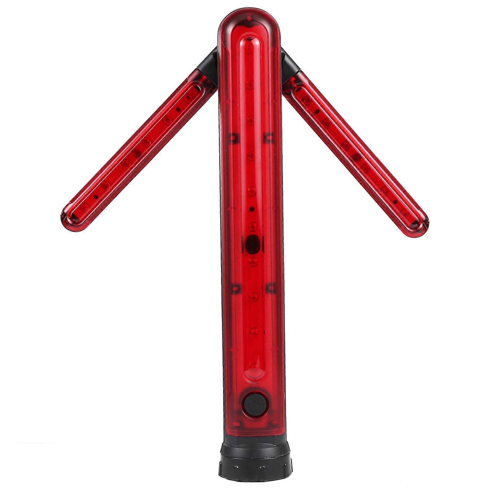 JT01 Rechargeable Traffic Safety Arrow Signal Light Warning Light Bar (Red Light)