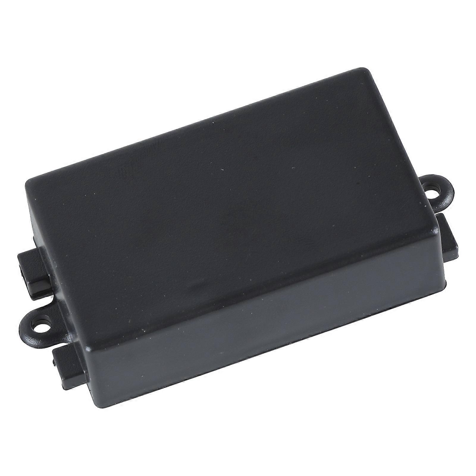 Plastic Junction Box Power Enclosure Box Electronic Project Case DIY Rectangle Electrical Box Surface Mounted Dustproof Black