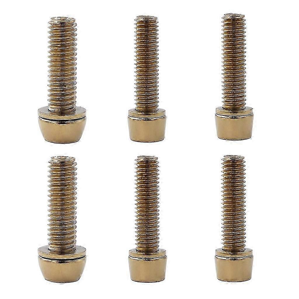 Titanium Tapered Bike Stem Bolts - Hex Key for Bicycle Handlebar
