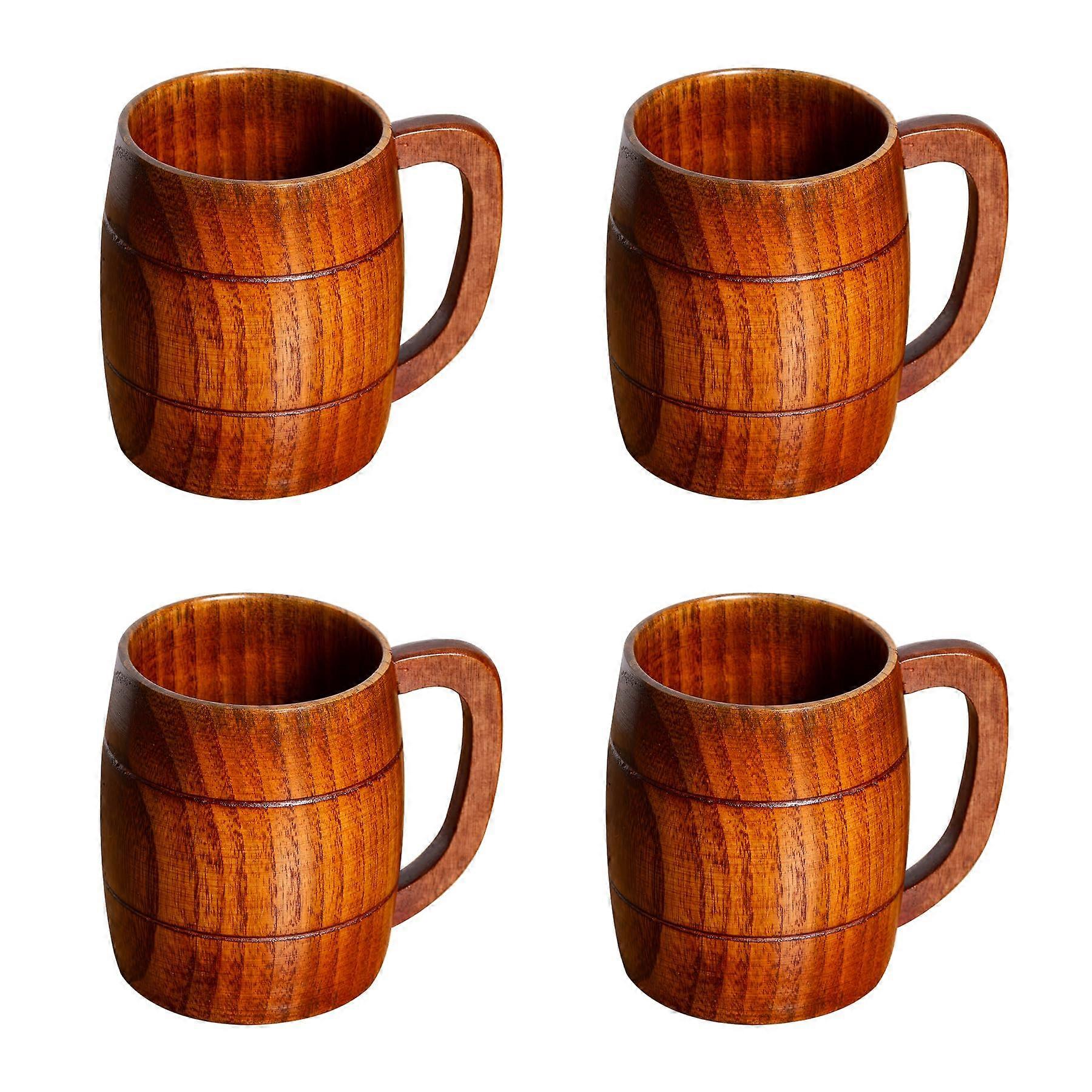 16oz Large Ceramic Mugs Set of 4 for Coffee, Tea, and Gifts - Durable, Stylish Drinkware in Assorted Colors