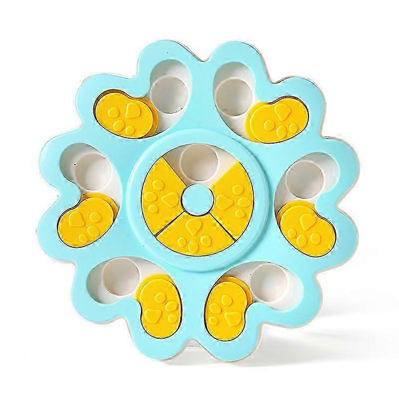 Interactive Dog Treat Dispenser Toy with Puzzle Feeder for Training and IQ Enhancement Non-Slip Bowl for Puppies