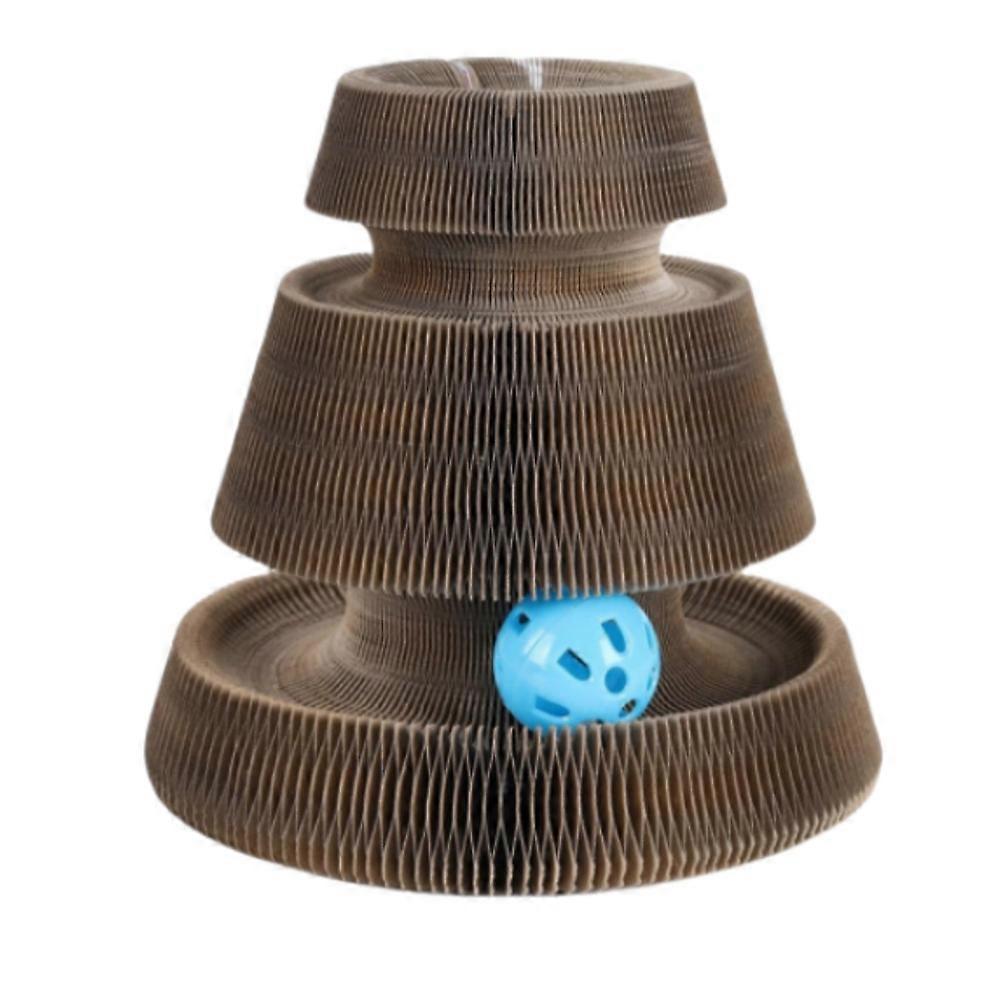 Kitty Curls Cat Scratcher, 2025 New Reversible Infinity Kitty Kurlz Toy