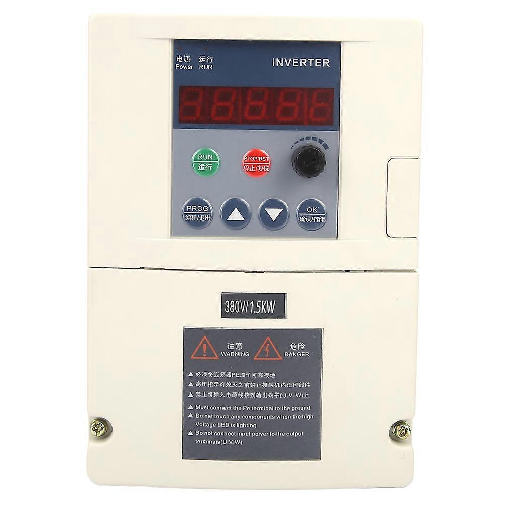 Single Phase In/3 Phase Out 380V Variable Frequency Converter Inverter Speed Controller(1.5KW)