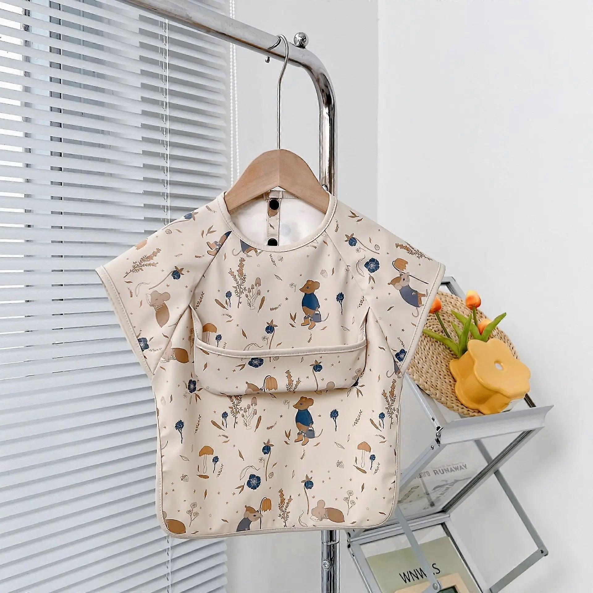 Waterproof Infant Bib Sleeveless Kids Apron Newborn Burp Cloths Baby Feeding