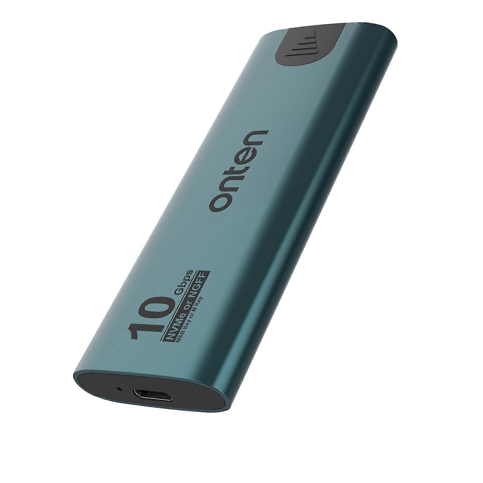 【New】 Onten UCA322+ 10Gbps M.2 M-key NVMe NGFF SSD Enclosure