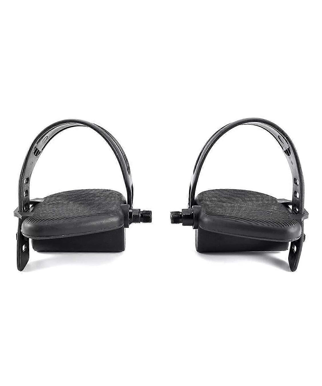 Foot Pedal Set w/Strap 9/16' 0000090518 Works W U1xG4 U1x U1xLS Bike Recumbent