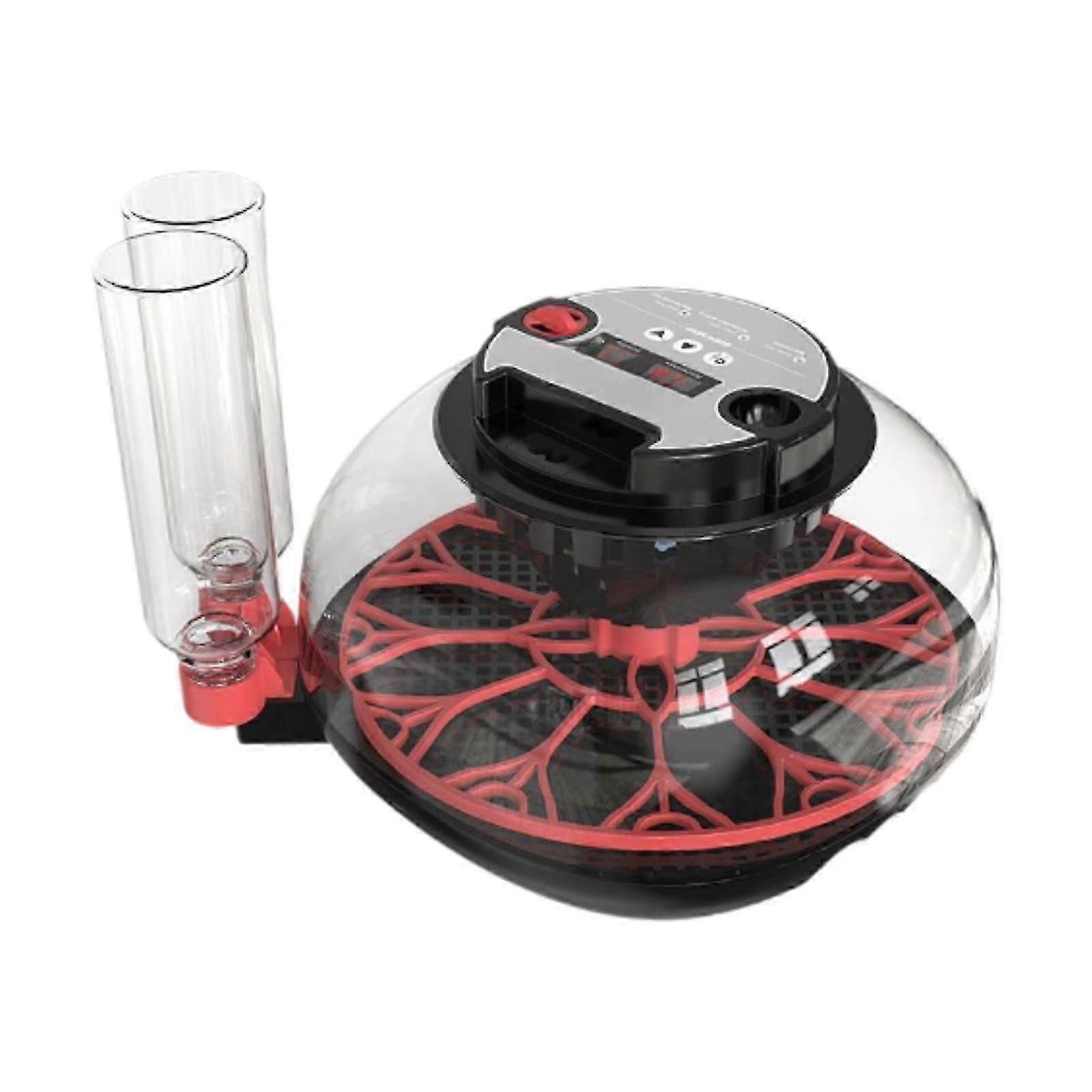 18 Eggs Clear View Incubator for Chicken & Pigeon, Mini Egg Hatcher