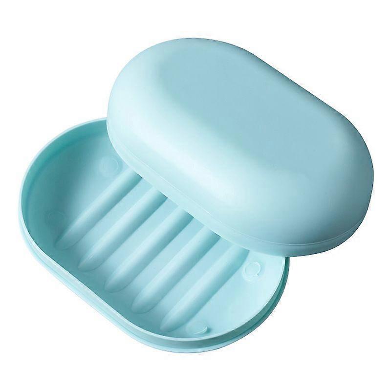 2 Pack Soap Dish With Lid Leak Proof