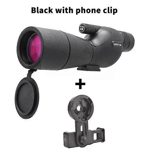 25-75x60 HD Spotting Scope Zoom Monocular Powerful Telescope Bak4 Prism ED Lens For Outdoor Camping Bird Watching Shooting