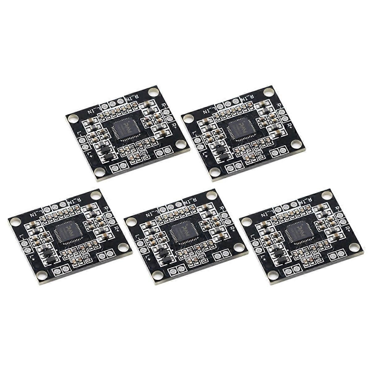 5 stuks PAM8610 Module Digitale 2X15W Audio Power Amplifier Board DC7-15V Dual Channel Stereo Sound Amplifier Modules