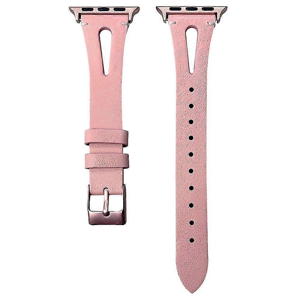 For Apple Watch Series 9 8 7 41mm / 6 5 4 Se (2023) Se (2022) Se 40mm / 3 2 1 38mm Split Leather Wat