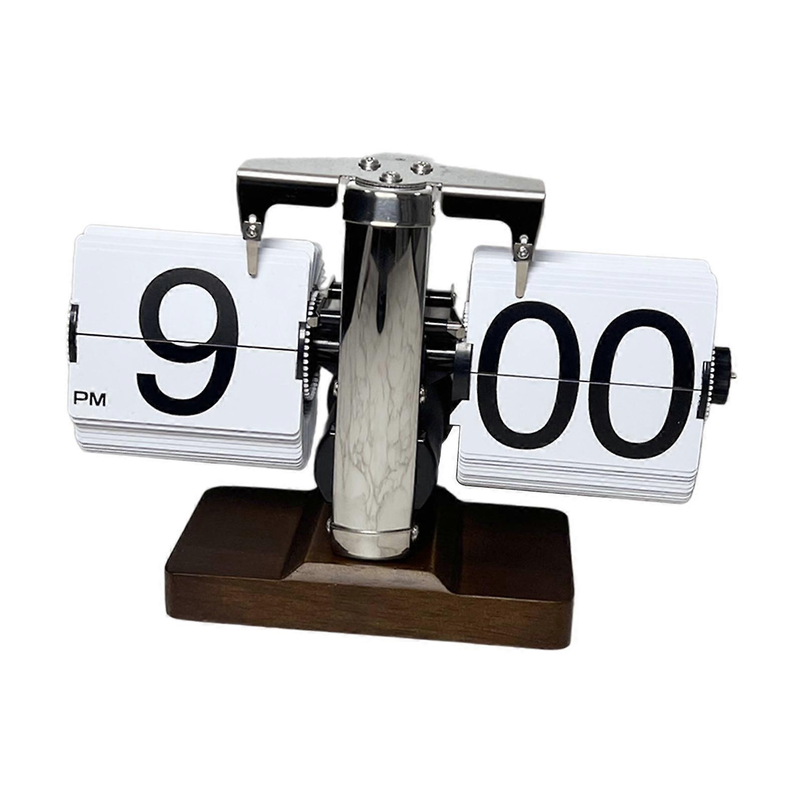 Auto Pager Turning Clock Flip Digital Clock Creative Flip Down Clock Automatic