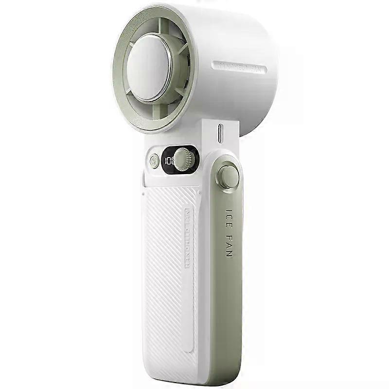 Portable Handheld Turbo Fan 199 Wind Speeds Cooling Fan 6000mAh Rechargeable Foldable Mini Neck Fans Portable Personal Hand Fan