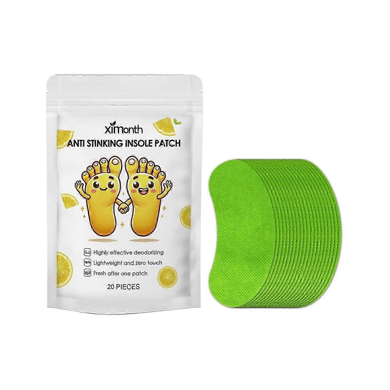 Ximonth Insole Deodorant Patch Deodorant Moisture Moisture Moisture Fresh Smell Comfortable