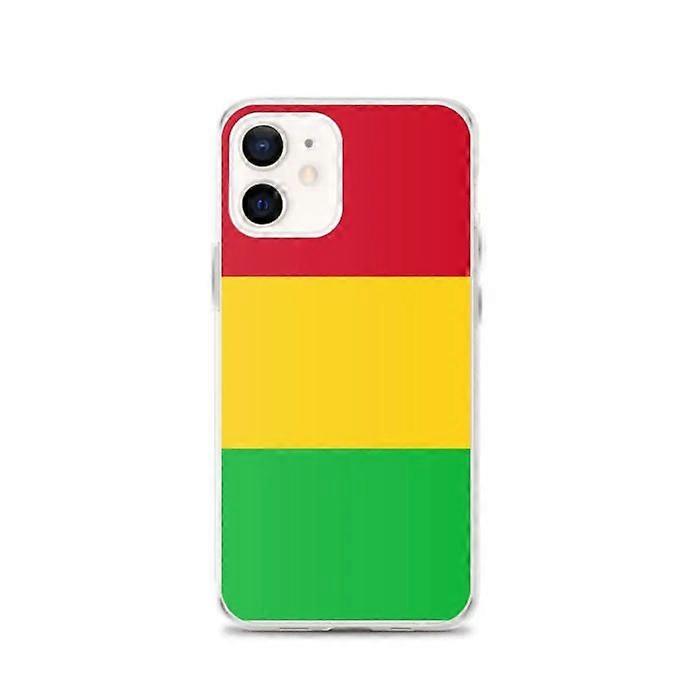 iPhone Case - Flag of Mali - iPhone 12 - Soft Silicone - Slim and Lightweight Design - Multicolor