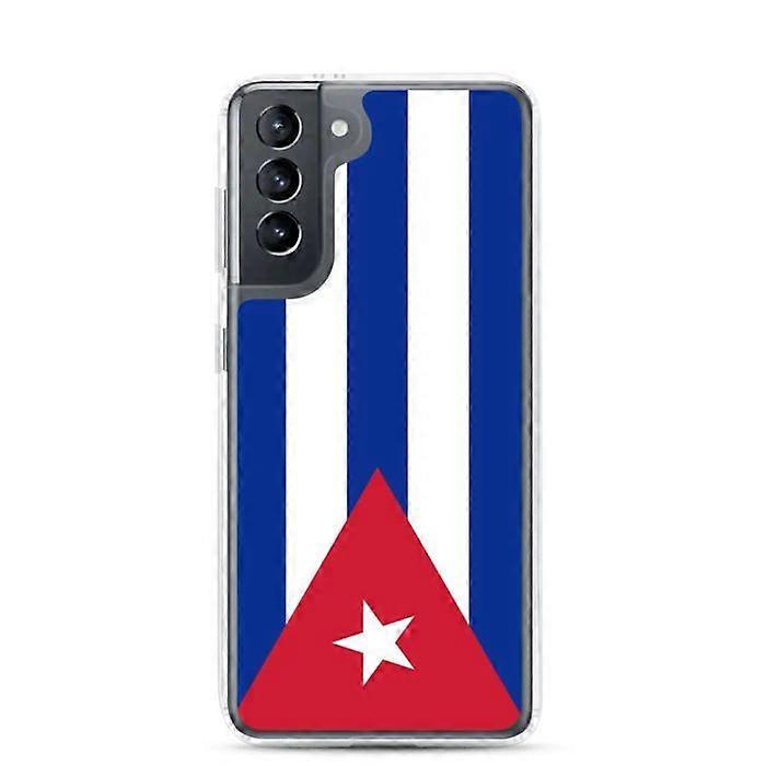 Phone Case - Samsung - Galaxy S21 Plus - Cuba Flag - Flexible - Multicolored