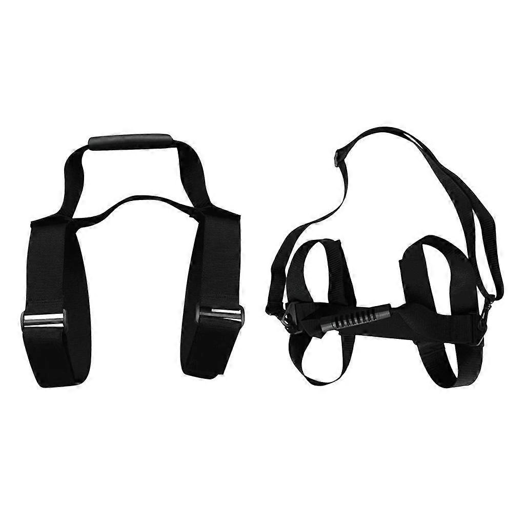2 stykker justerbar dykking dykketank bære webbing stroppholder bærer -